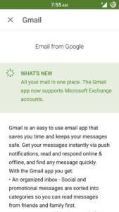 gmail app for android 