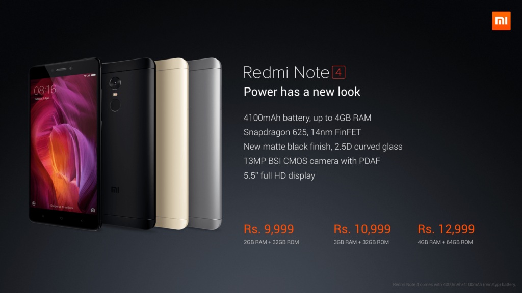 Xiaomi launches Redmi Note 4 in India with Snapdragon 625 17