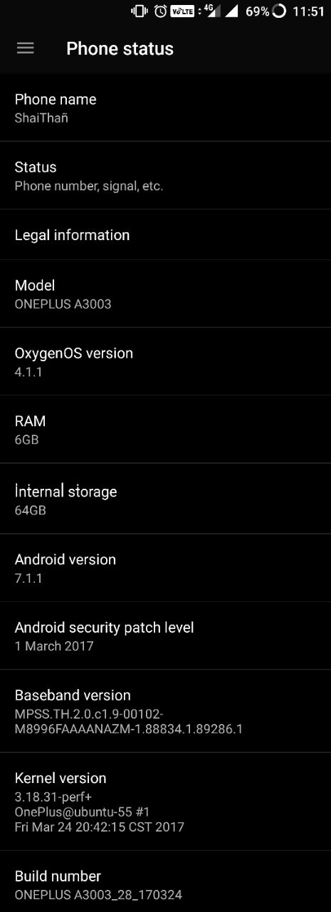 OxygenOS 4.1.1 based on Android 7.1.1 rolled out for OnePlus 3 and 3T 5