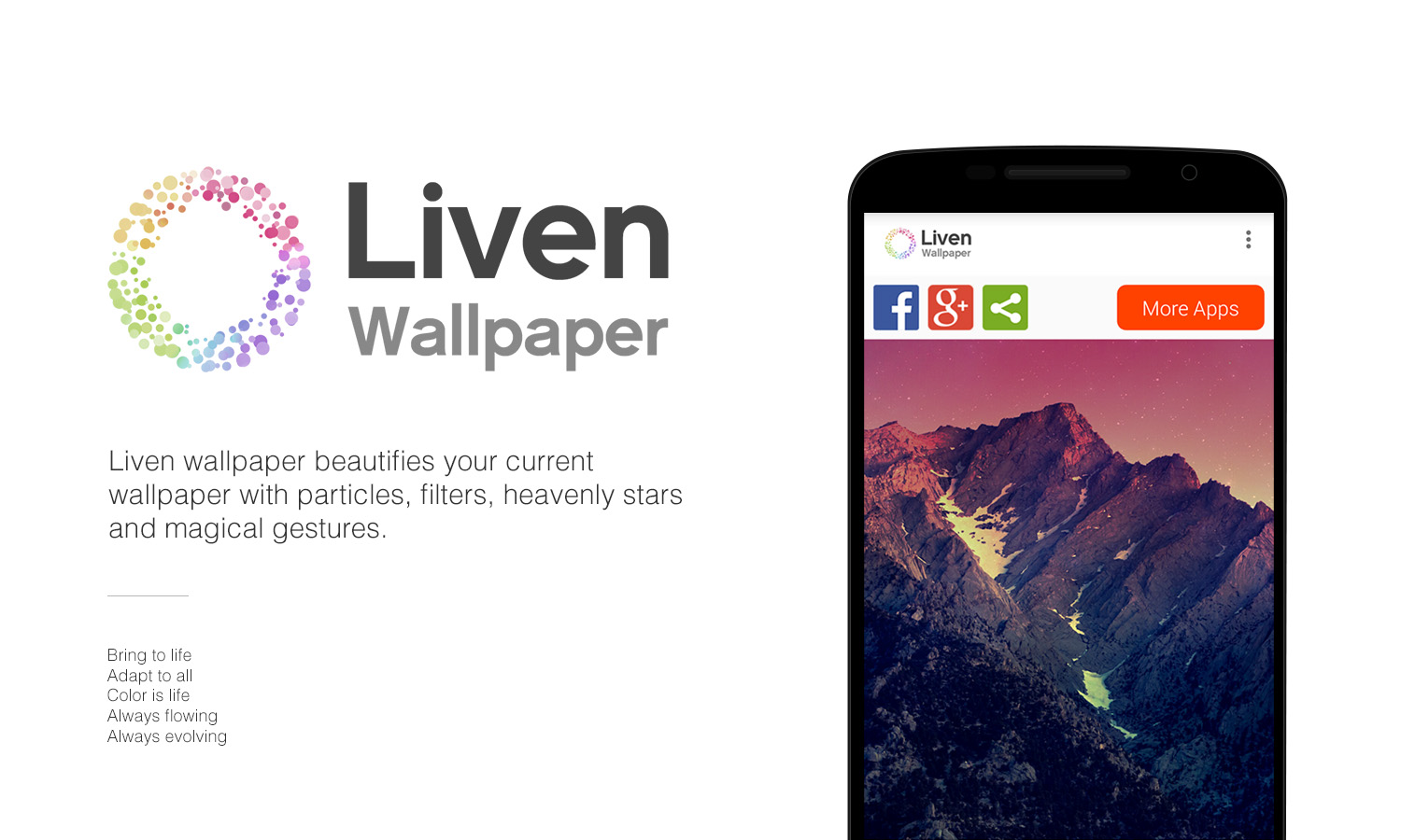 Liven Wallpaper goes free as MyAppFree free App of the day 11