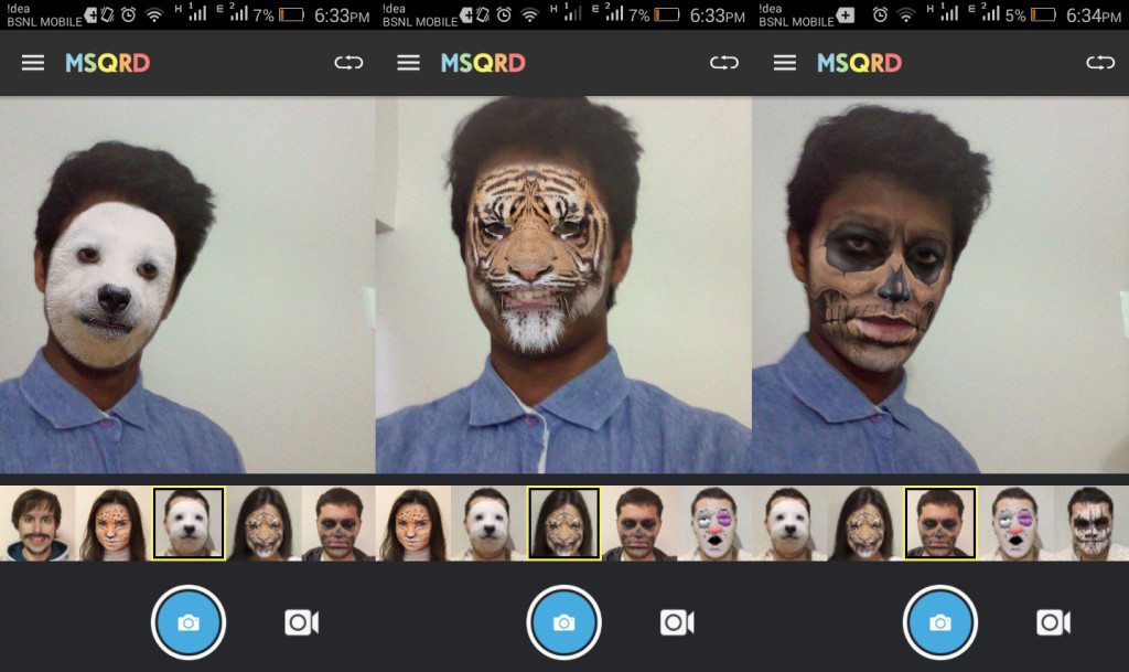 MSQRD App goes viral on the Google Play store; Masquerade yourself in selfie videos 3