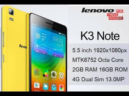 Lenovo K3 Note