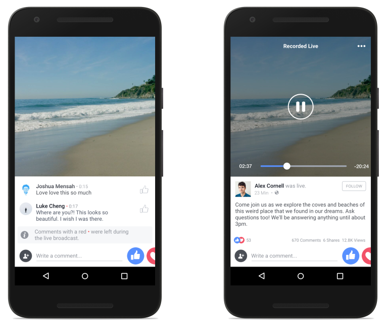 New Live Streaming Features Are Now ‘Live’ on Facebook App for Android and iOS Users 1