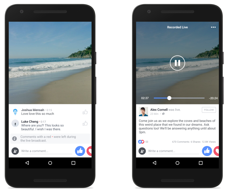 New Live Streaming Features Are Now ‘Live’ on Facebook App for Android and iOS Users 3