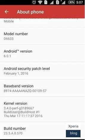 Sony releases Android Marshmallow update for XperiaZ3 Dual, Z2 Tablet & other Z2/Z3 variants 3