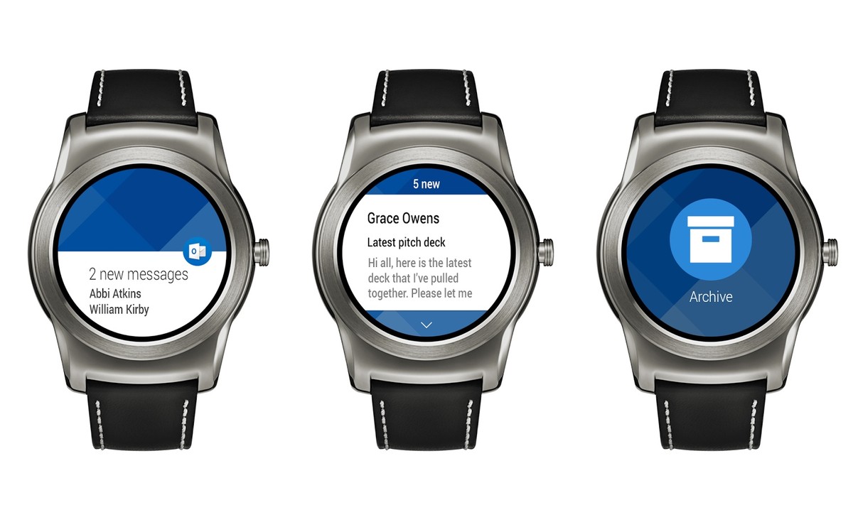 Microsoft Outlook on Android Wear