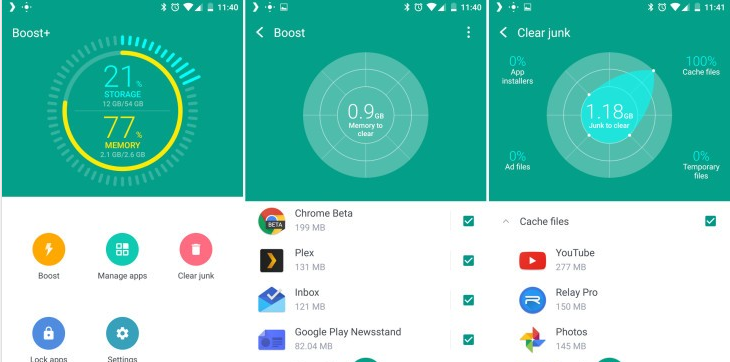 HTC tests Boost+ App; an optimizer App 1