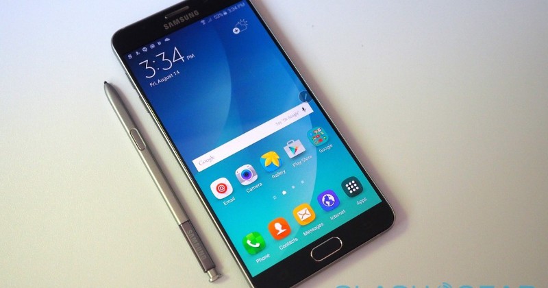 Samsung Galaxy Note 6 specs leaked with 6GB RAM by a CPU-Z Screenshot 1
