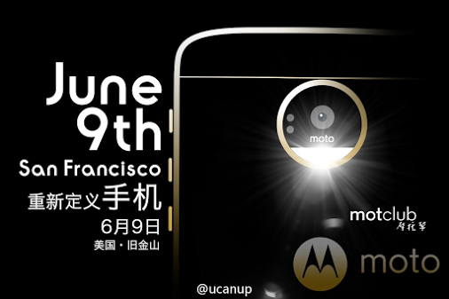 Moto Z trademark registered ; Announcement on June 9th ? 9