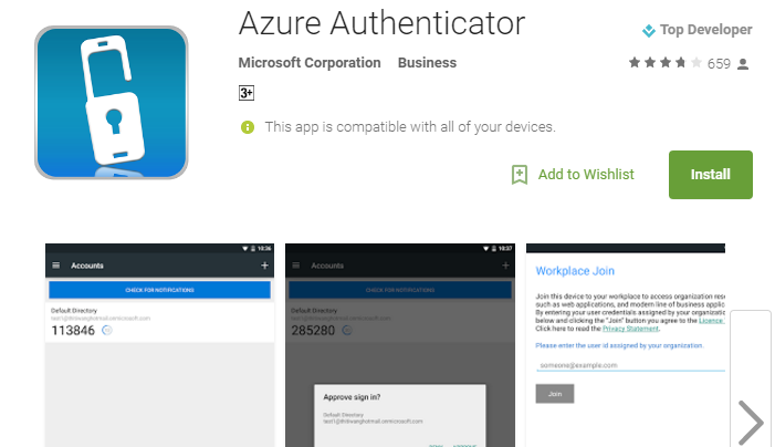 Microsoft Azure Authenticator grabs a huge update today 1