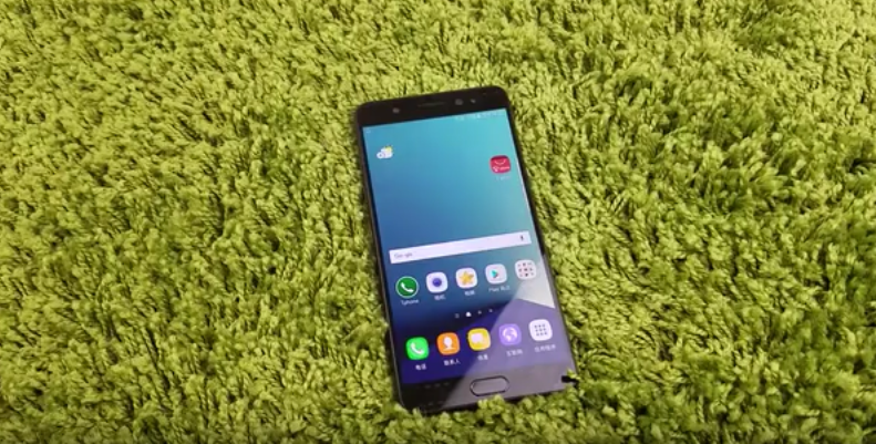 Galaxy Note7 leaked in a 11 minute video ; shows iris scanner and specs 5