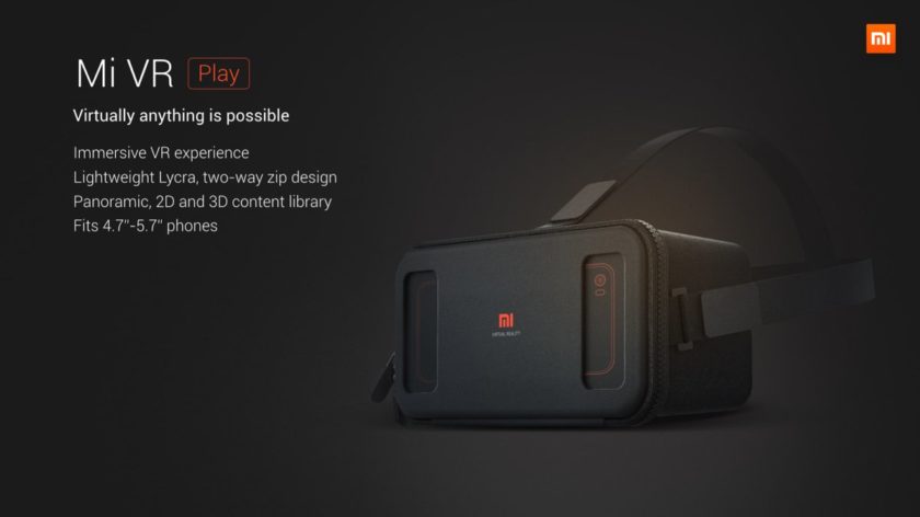 Xiaomi launches new Mi VR headset 1