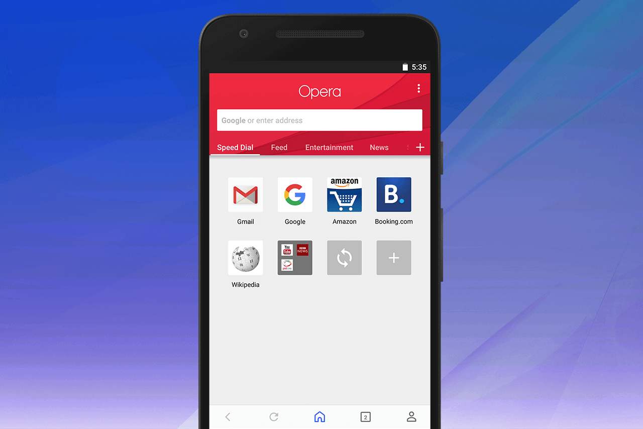 Opera for Android updated with new design 3