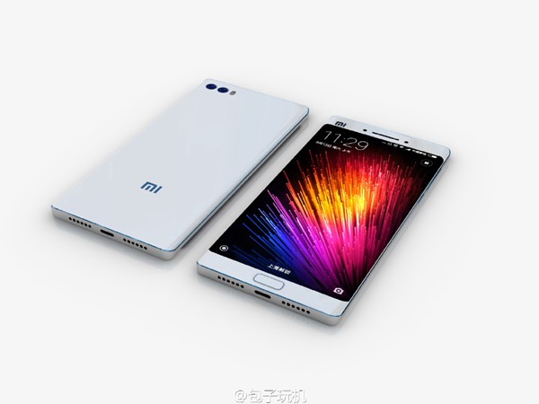 Xiaomi Mi Note 2 leaked images reveal a 'very bezel-less' device 6