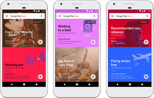 Google updates Google Play Music app with new features and UI changes 4