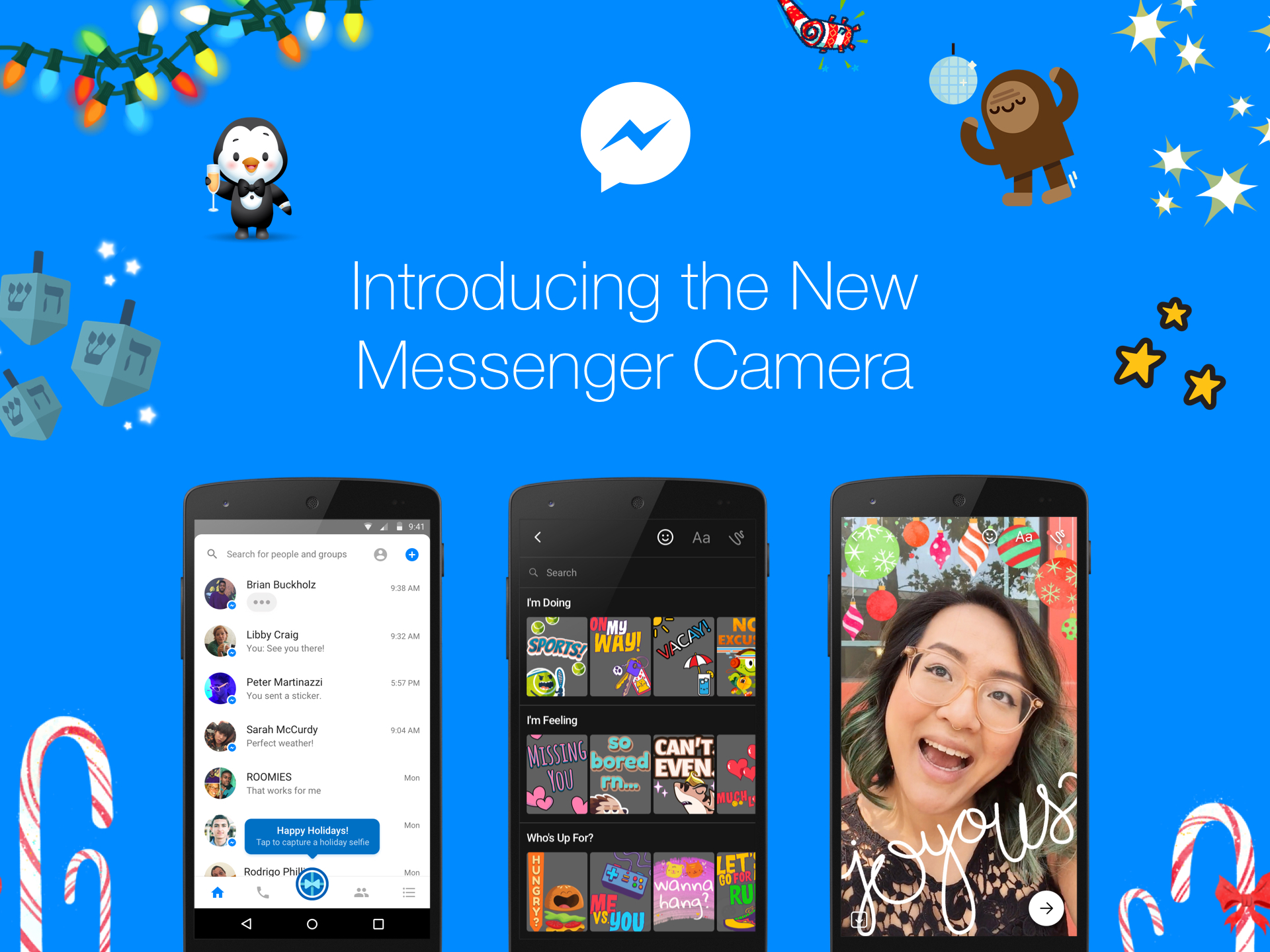 Facebook updates their messenger app with new features and a new camera 6