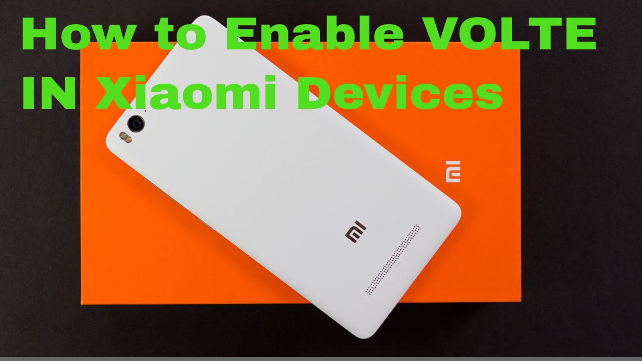 how to enable volte in xiaomi