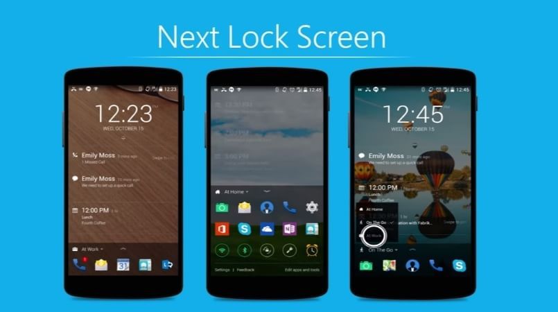Microsoft updates the Next Lockscreen app for the Android with battery life improvements 1