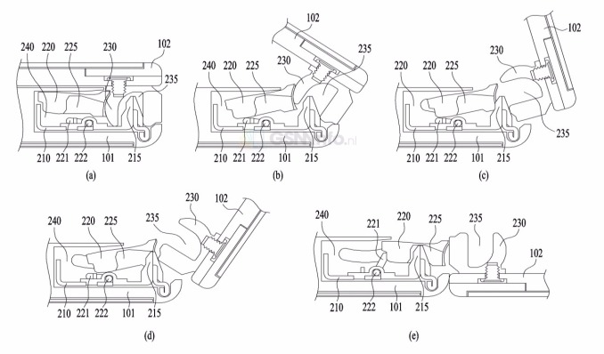 LG patents the foldable smartphone-tablet Hybrid 8