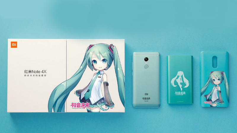 Xiaomi Unveiled Redmi Note 4X Hatsune Miku Edition in China 4