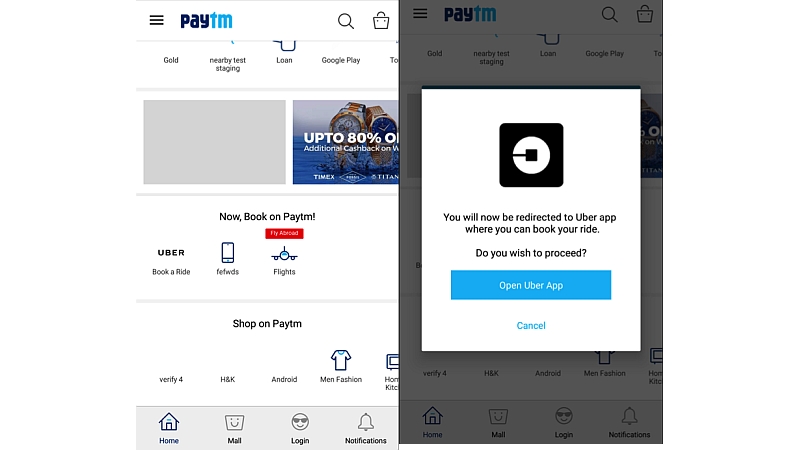 You will be soon able to book Uber rides with PayTM app 4