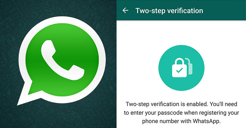 WhatsApp will now support two step verification 1