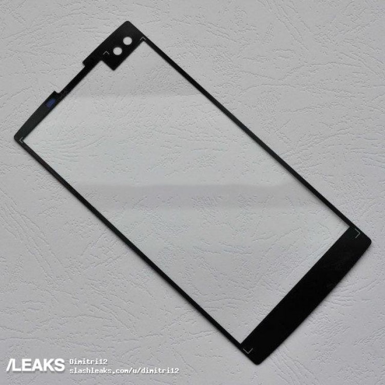 LG V30 front panel leak shows dual front camera, second screen 3