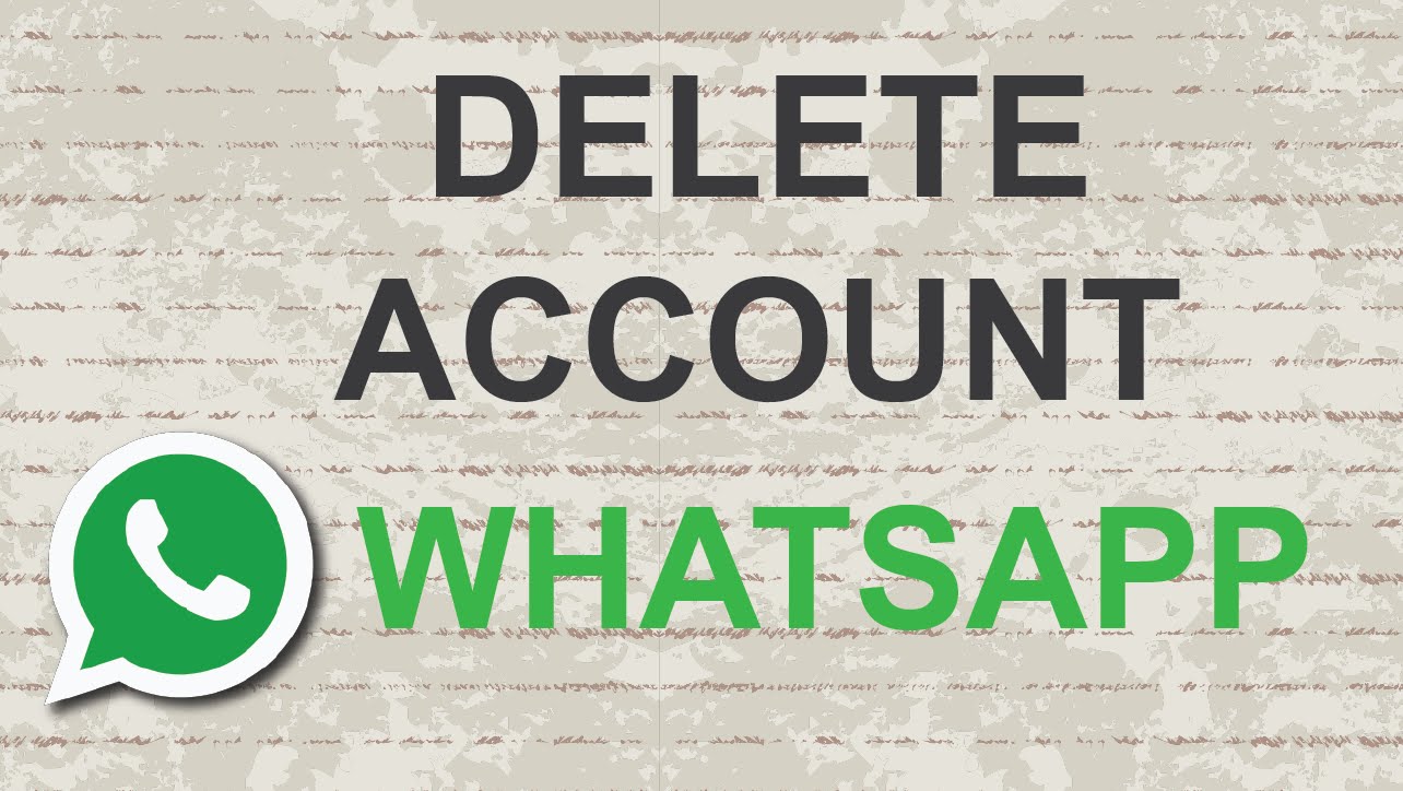 delete whatsapp account