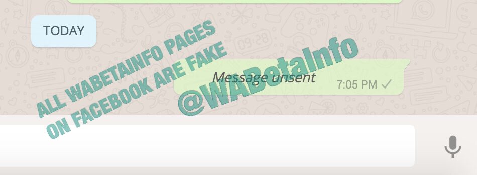 WhatsApp beta app for Android to get message revoke feature 1