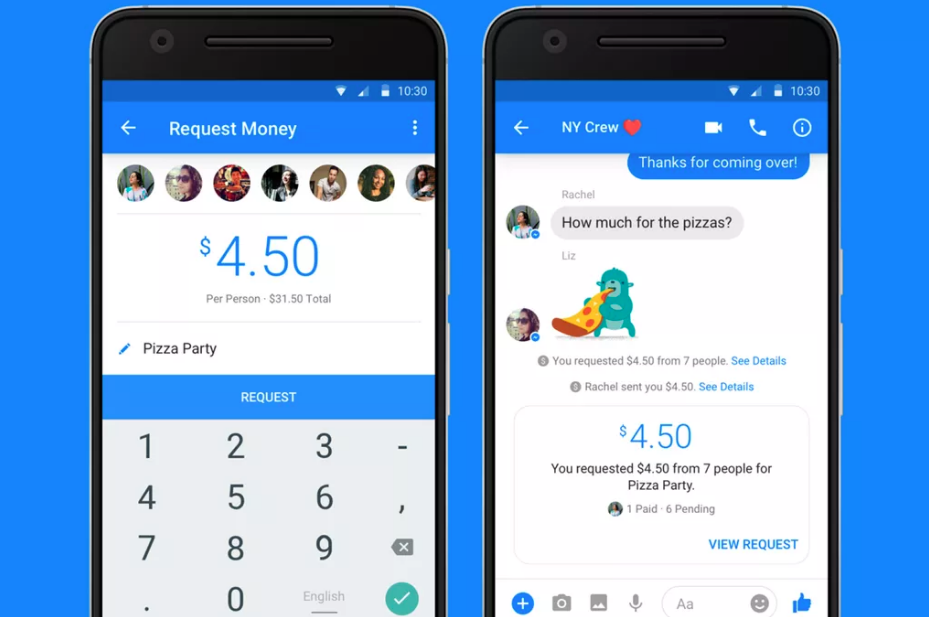 Facebook Messenger now supports group payment between friends 4