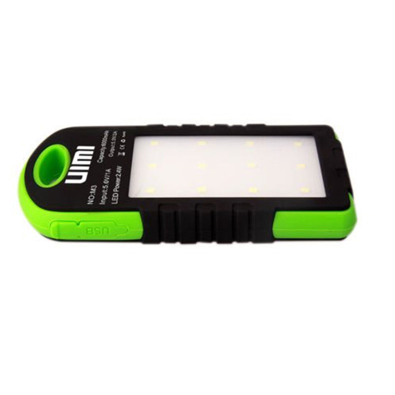 UIMI U3 Mini – 4000mAh Water Proof and solar charging power bank for Rs. 599 1