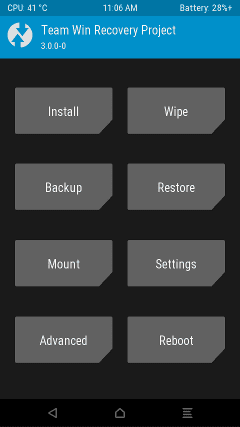 Install TWRP custom recovery in Galaxy S8