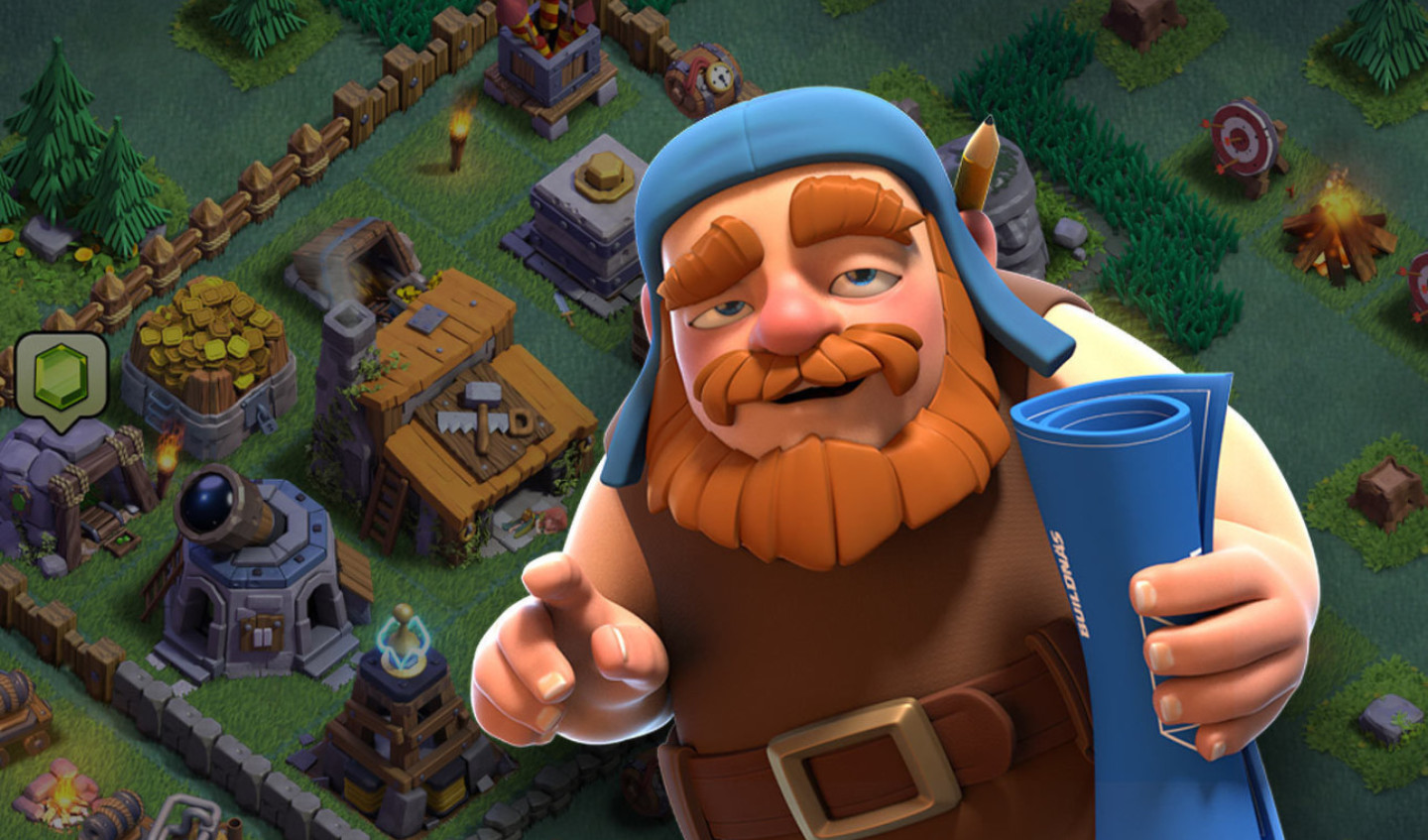 clash of clans деревня строителя