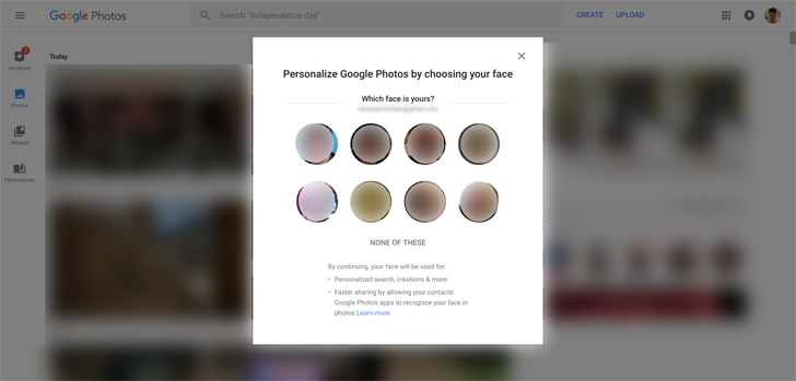 Google Photos app asks users to identify themselves from a group of photos for Suggested sharing 2