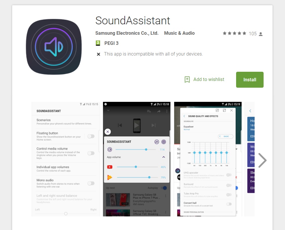 Samsung releases new SoundAssistant app for Samsung Galaxy devices 5