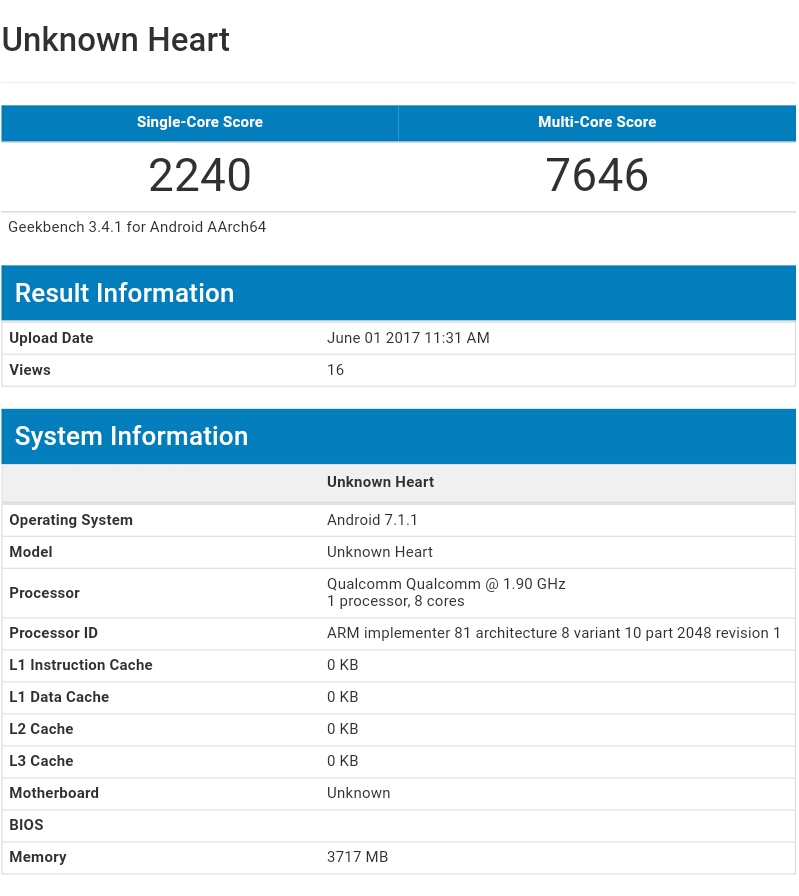 Nokia 9 with 4GB RAM spotted on Geekbench 2 Nokia 9