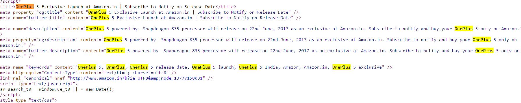 OnePlus 5 to go on sale June 22 as Amazon India exclusive 2