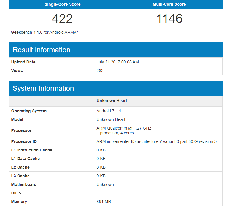 Geekbench leaks: Nokia 2 spotted with Snapdragon 210 2