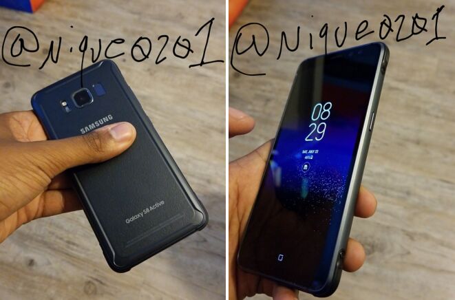 Samsung Galaxy S8 Active leaks again in live images 7