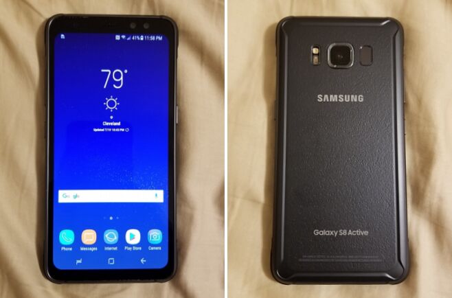 Samsung Galaxy S8 Active leaks again in live images 2