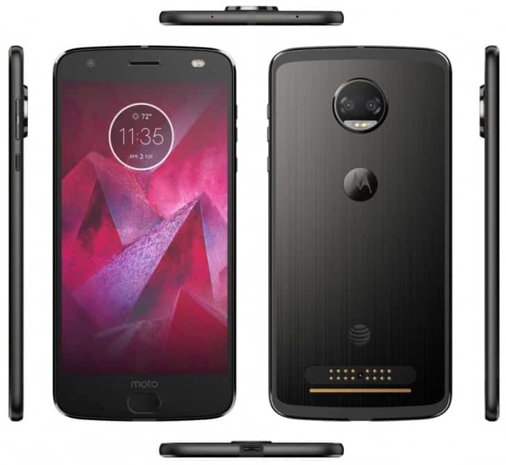 Moto Z2 Force again spotted, now with a 2730 mAh battery 2
