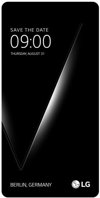 LG Electronics to announce LG V30 on August 31 at IFA 2