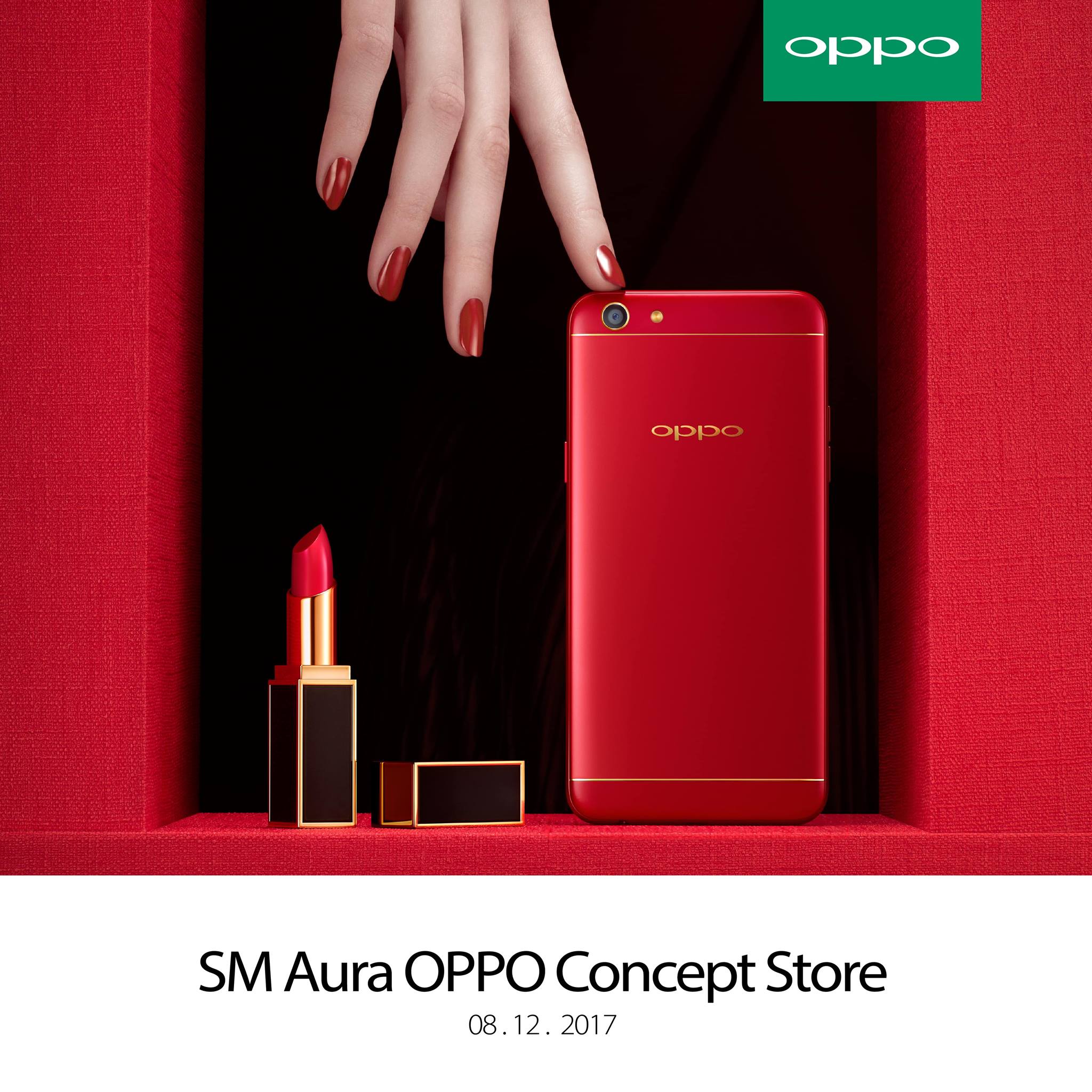 Oppo F3 Red