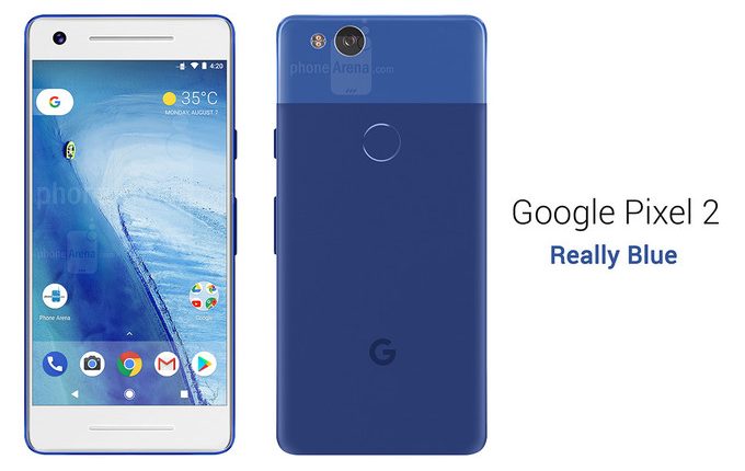 3D Renders of Google Pixel 2 leaked, Shows a completely different design 4