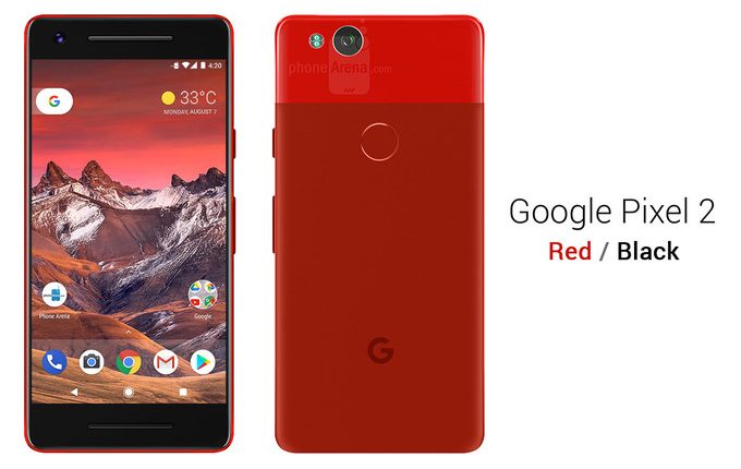 3D Renders of Google Pixel 2 leaked, Shows a completely different design 2