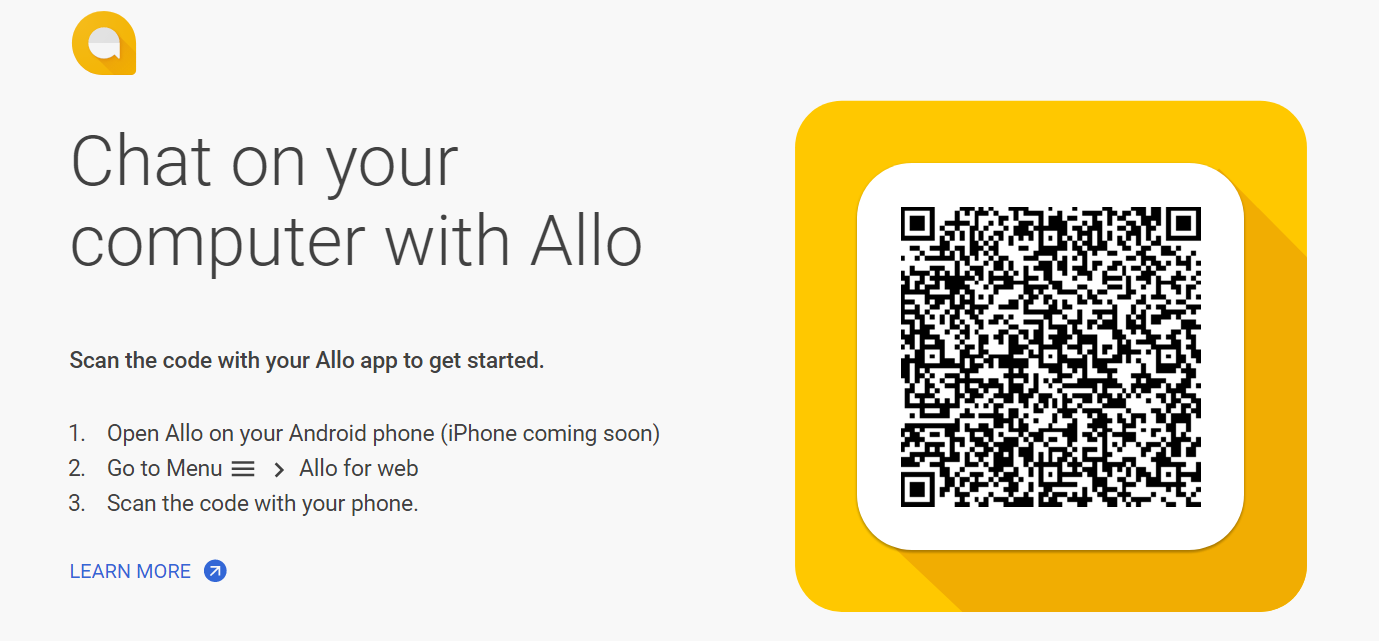 Google Allo now available as web version 1
