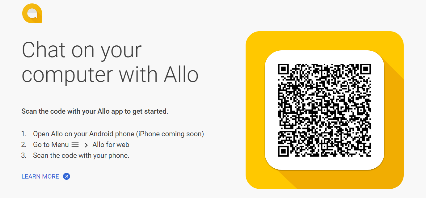 Google Allo now available as web version 7