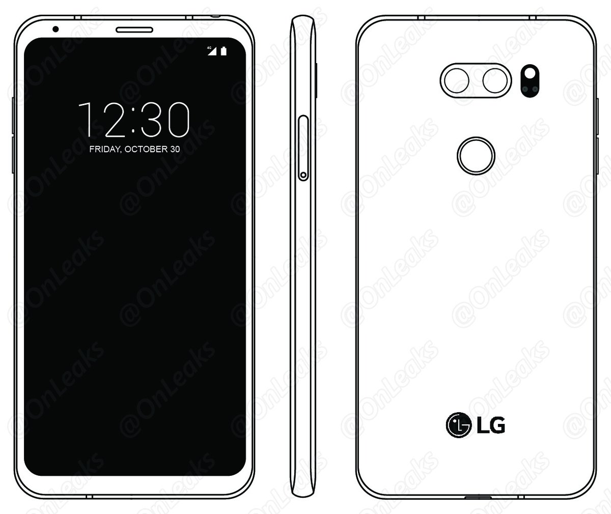 LG V30 leaked schematics confirm the final design 2 LG V30 leaked schematics confirm the final design 2