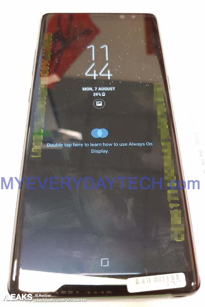 Samsung Galaxy Note 8 leaks in first set of real-life images 3 Samsung Galaxy Note 8 leaks in first set of real-life images 3