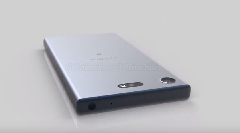 Renders for Sony Xperia XZ1 Compact leaked 3